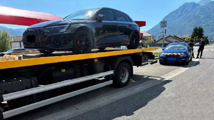 287 χλμ./ώρα A40: Audi RS3 εντοπίστηκε με 287 χλμ./ώρα στην Autoroute A40 — κατάσχεση και δικαστική διερεύνηση