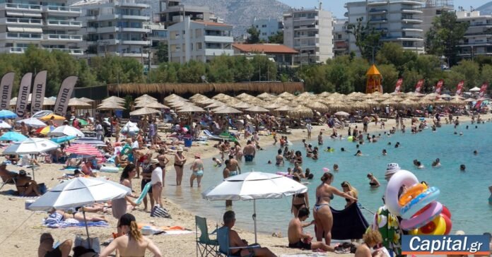 παραλίες Αττικής έτοιμες: οργανωμένες ακτές Γλυφάδα Ωρωπός Seatrac γαλάζιες σημαίες