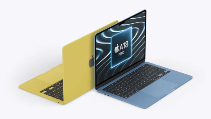 MacBook στο γραφείο με καλώδια και hub δίπλα, ανάδειξη των MacBook μειονεκτήματα: λίγες θύρες και περιορισμός αναβάθμισης