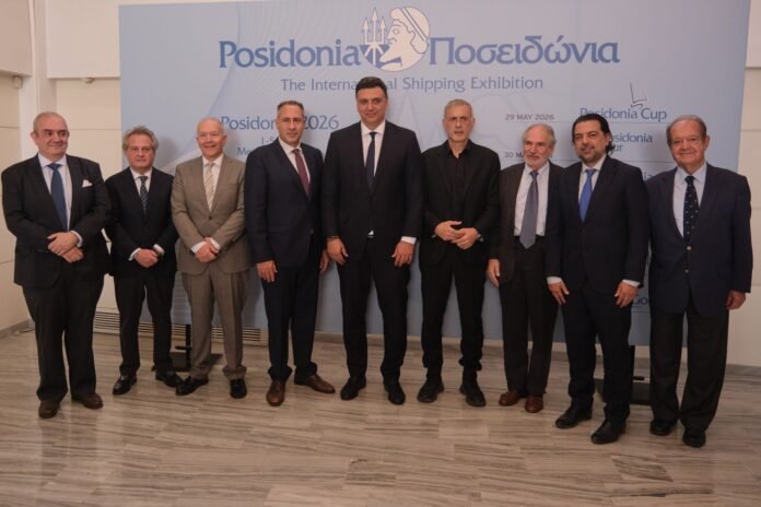 Posidonia2026_Press-Conference.jpg Πλήθος επαγγελματιών και περίπτερα στην έκθεση Ποσειδώνια 2026 στην Αθήνα, διεθνείς συμμετοχές και σημαίες