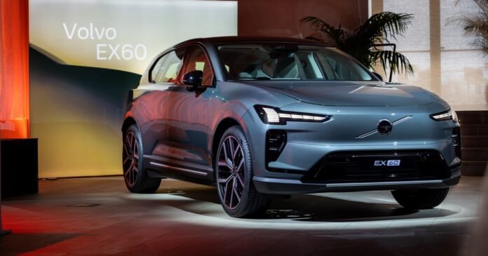 Volvo EX60 με ενεργή κάμερα και οθόνη Immersive Navigation, παρουσίαση τεχνολογιών Gemini AI και οπτικής πλοήγησης