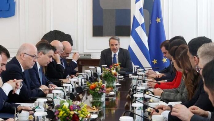 jsjeeo5o565.jpg Συνεδρίαση στο Μέγαρο Μαξίμου: Υπουργικό Συμβούλιο 26 Μαΐου με τον Κυριάκο Μητσοτάκη και υπουργούς