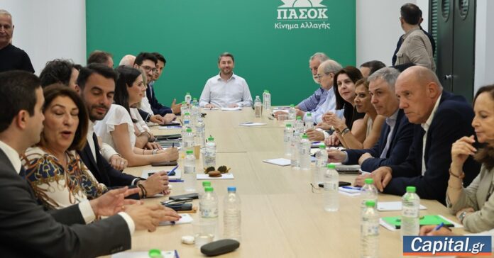 ΠΑΣΟΚ εκλογική ετοιμότητα: το κόμμα συγκροτεί 8 κύκλους δράσης και ανοίγει περιφερειακές συνεδριάσεις από 9 Ιουνίου