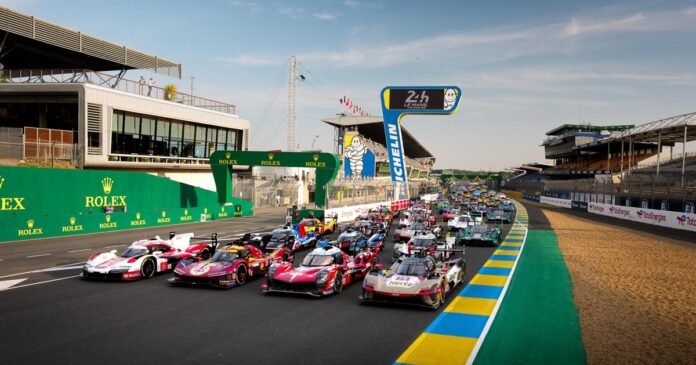Circuit de la Sarthe και αυτοκίνητα στην εκκίνηση στις 24 ώρες του Le Mans, πλήρης οδηγός και συμμετοχές