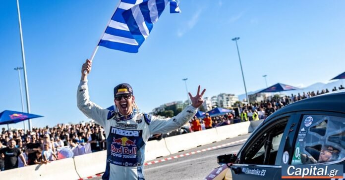 Red Bull Mad Mike Tour στο λιμάνι του Ηρακλείου: θεαματικά drift, συγχρονισμένα περάσματα και χιλιάδες θεατές