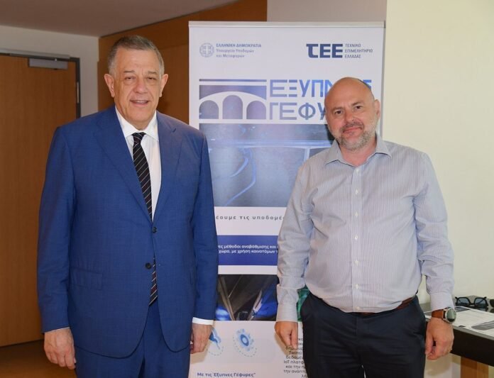 Έξυπνες γέφυρες έργο με παρακολούθηση και ψηφιακά δίδυμα για την ασφάλεια γεφυρών