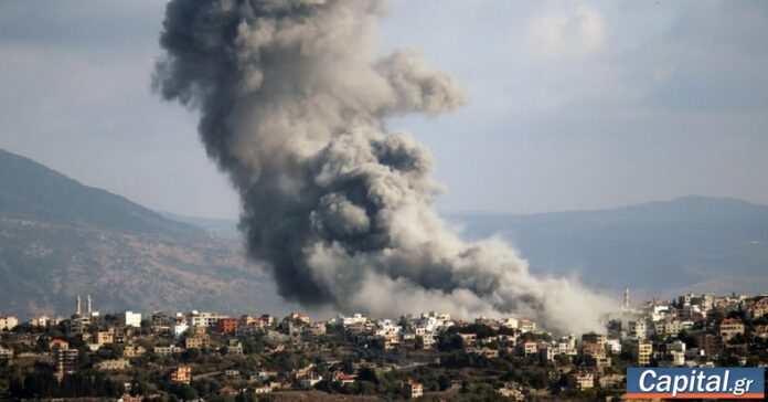 Εικόνα μετά τα πλήγματα στη Βηρυτό με ζημιές και κατοίκους να εγκαταλείπουν τις συνοικίες