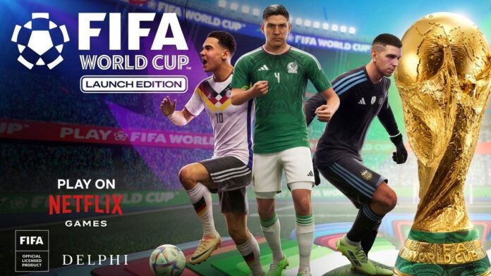 FIFA παιχνίδι Netflix - εξώφυλλο και πληροφορίες για το «FIFA World Cup: Launch Edition» και την κυκλοφορία