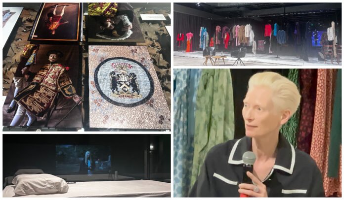 Tilda Swinton ένδυμα μνήμη Ongoing έκθεση Onassis Ready